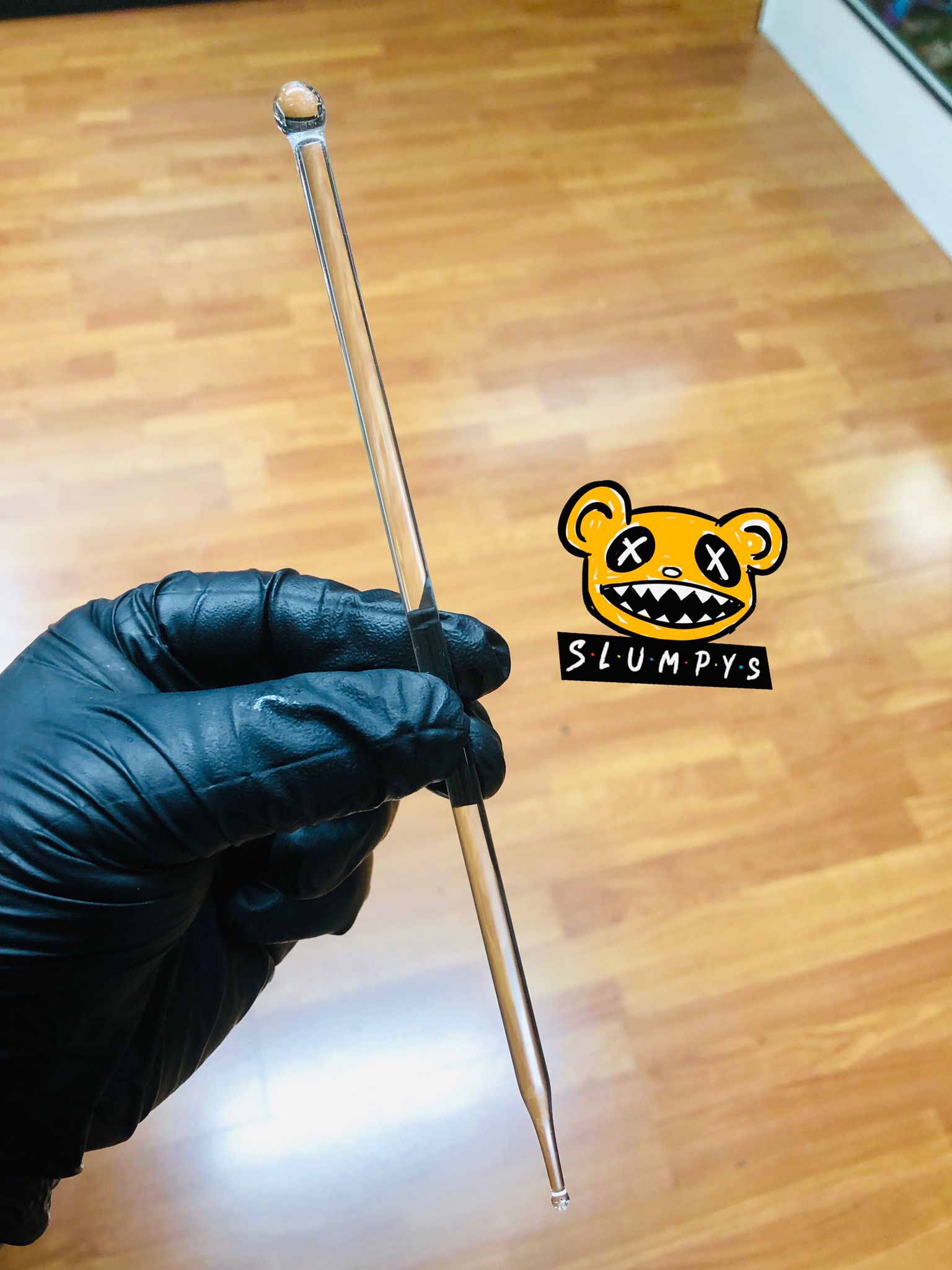 Clear Glass Dabber – Slumpy’s