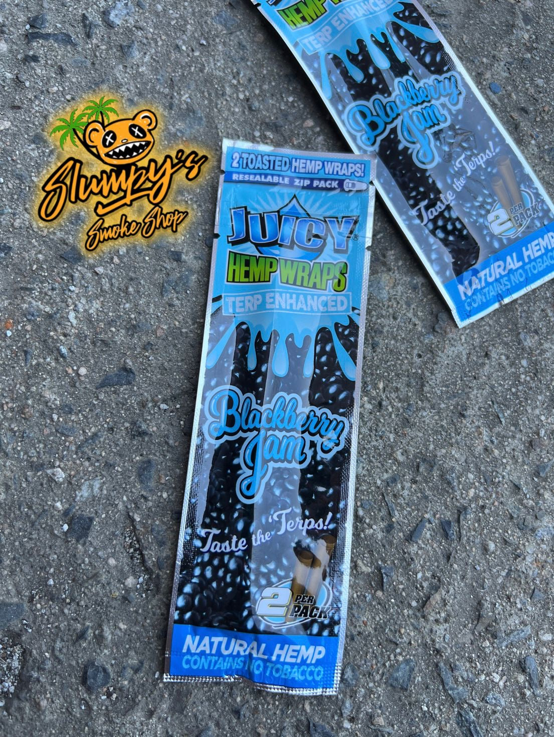 Juicy - Terp Enhanced Hemp Wraps ( Blackberry Jam)