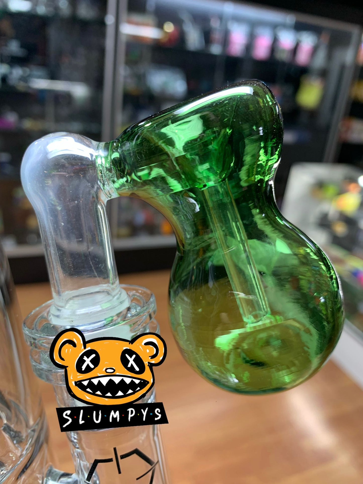 Green Bubble Ashcatcher 18/45 (3.5")