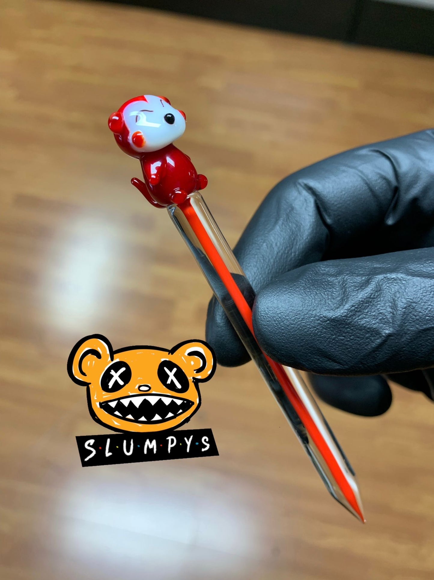 Red Monkey Glass Dab Tool