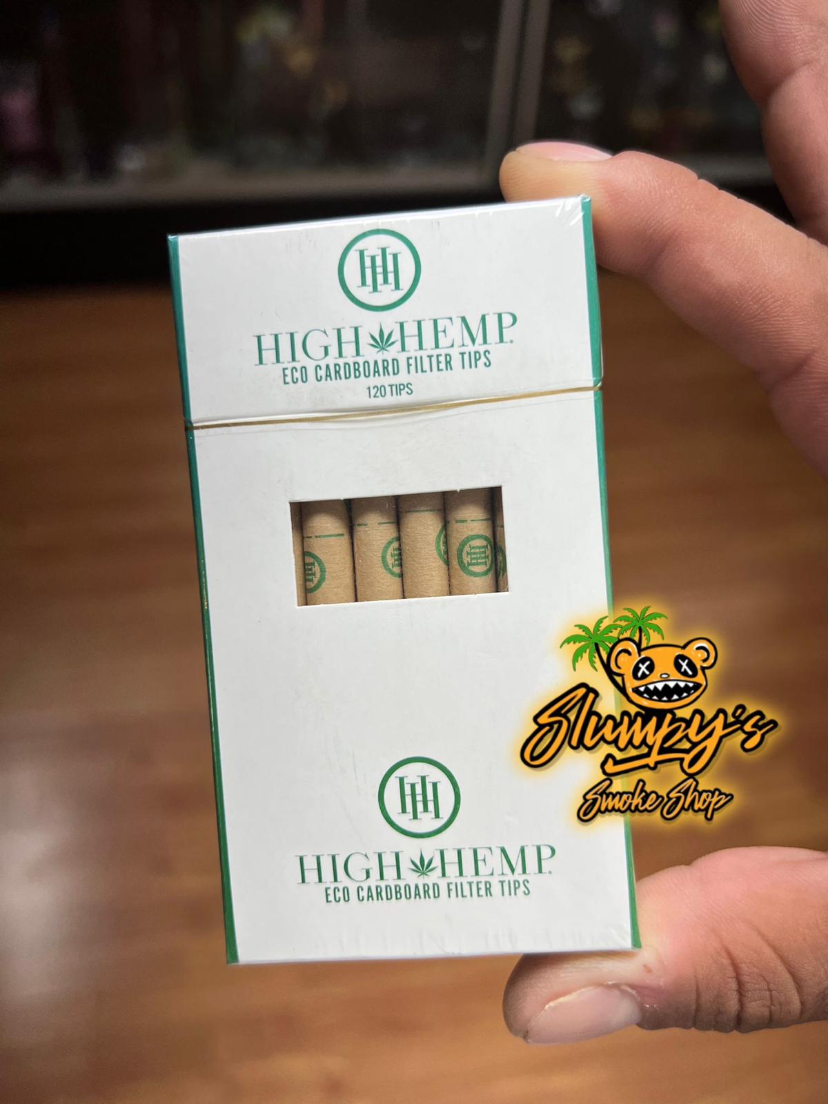 High Hemp - Eco Cardboard Tips 120pk