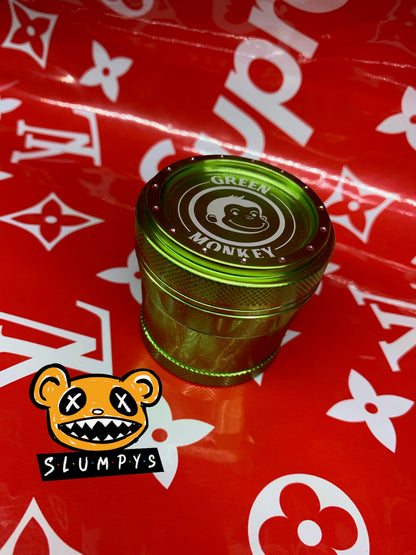 Green Monkey - 50mm  4pc Tamarind Grinder (Green)