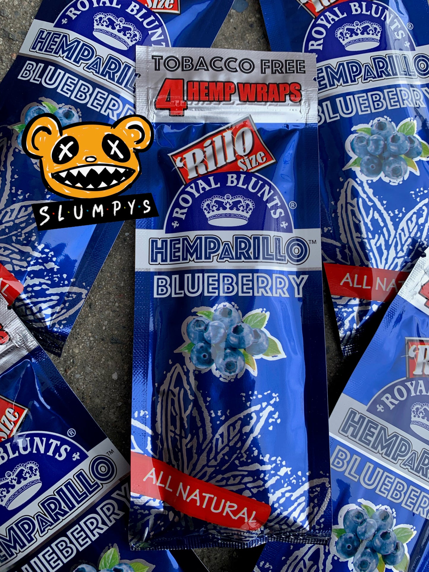 Hemparillo - Blueberry 4pk