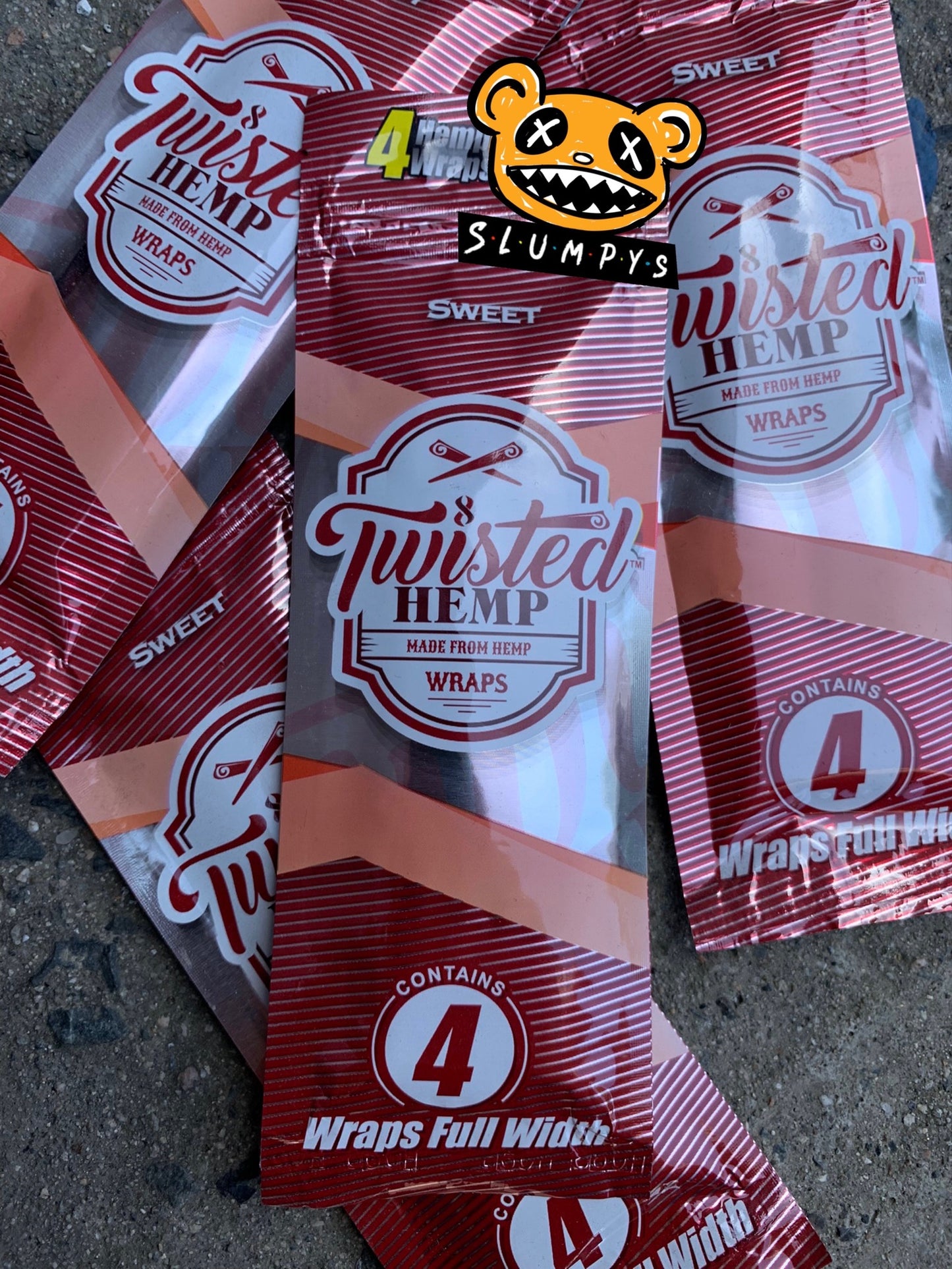 Twisted Hemp -Sweet 4pk