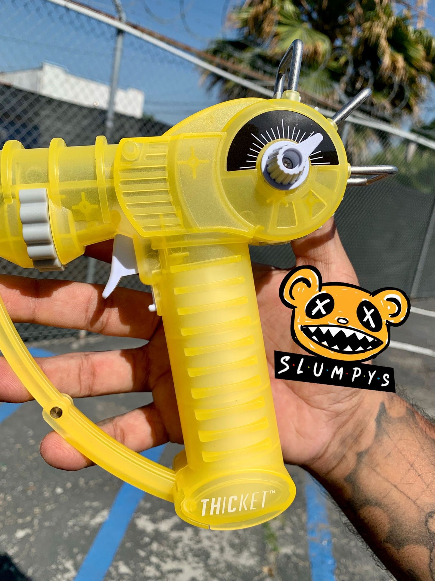 Spaceout - Glow In The Dark Ray Gun Torch (Yellow)