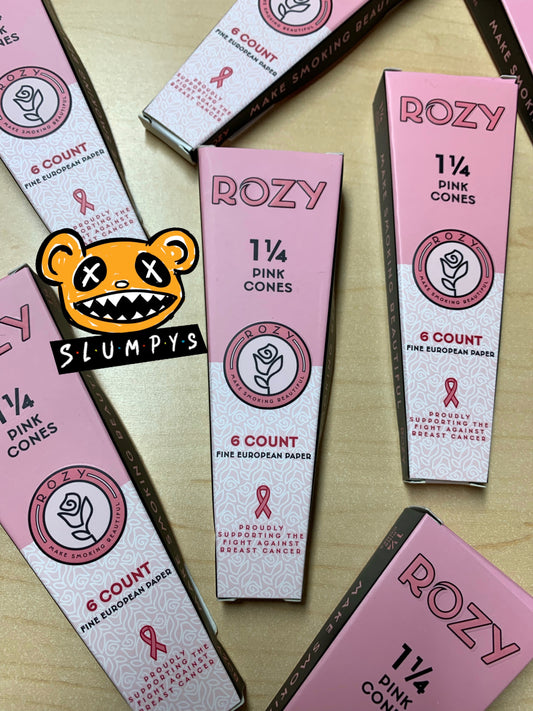 Rozy - 1 1/4 Pink Cones (6pk)