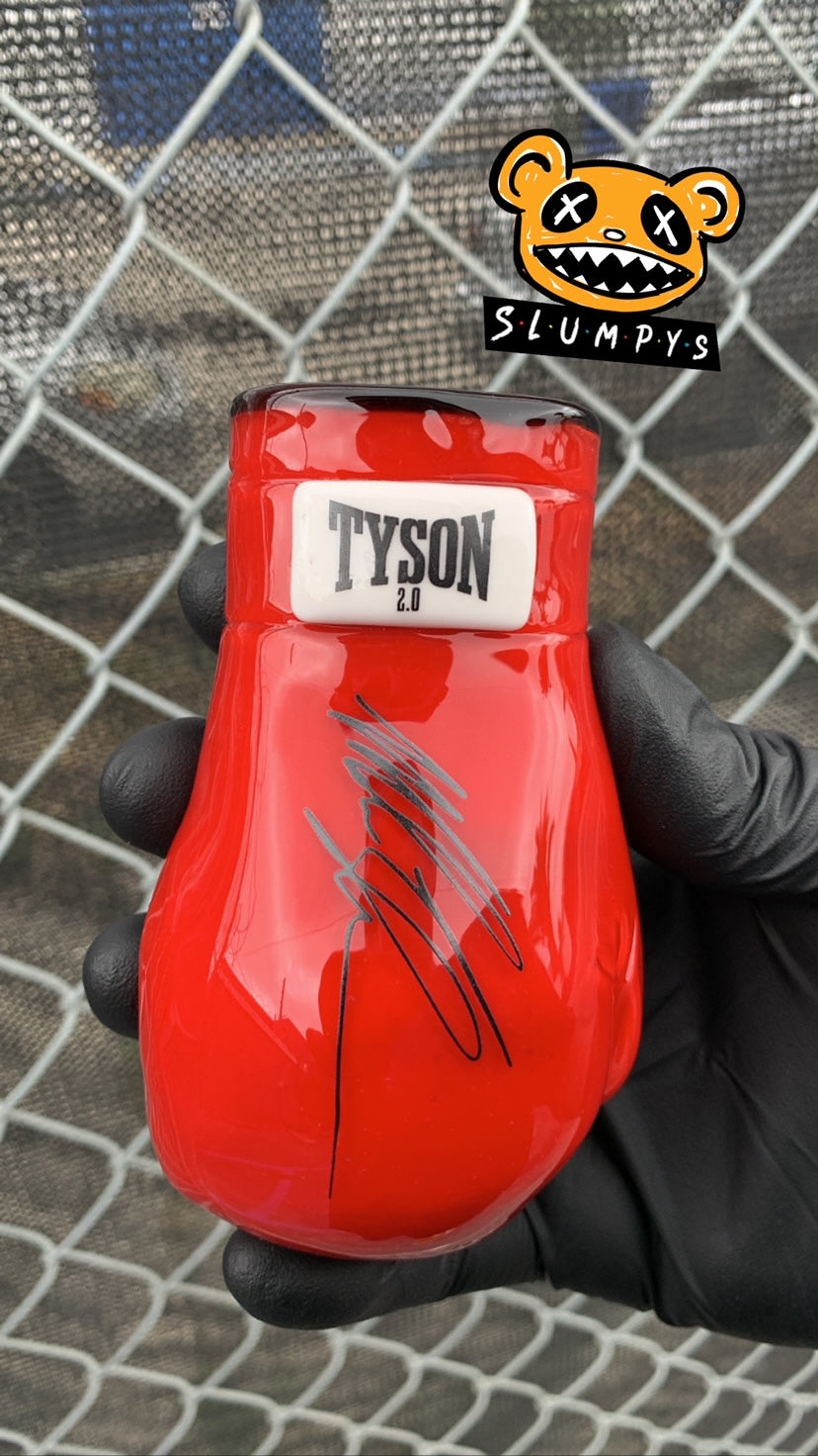 Tyson 2.0 - Red Boxing Glove 5.5" Hand Pipe