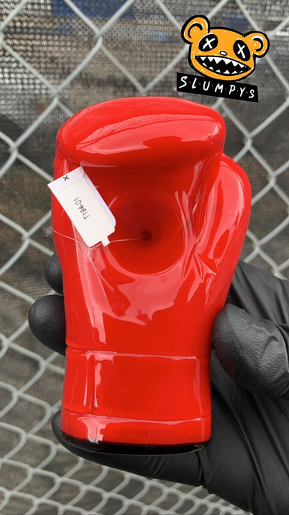 Tyson 2.0 - Red Boxing Glove 5.5" Hand Pipe