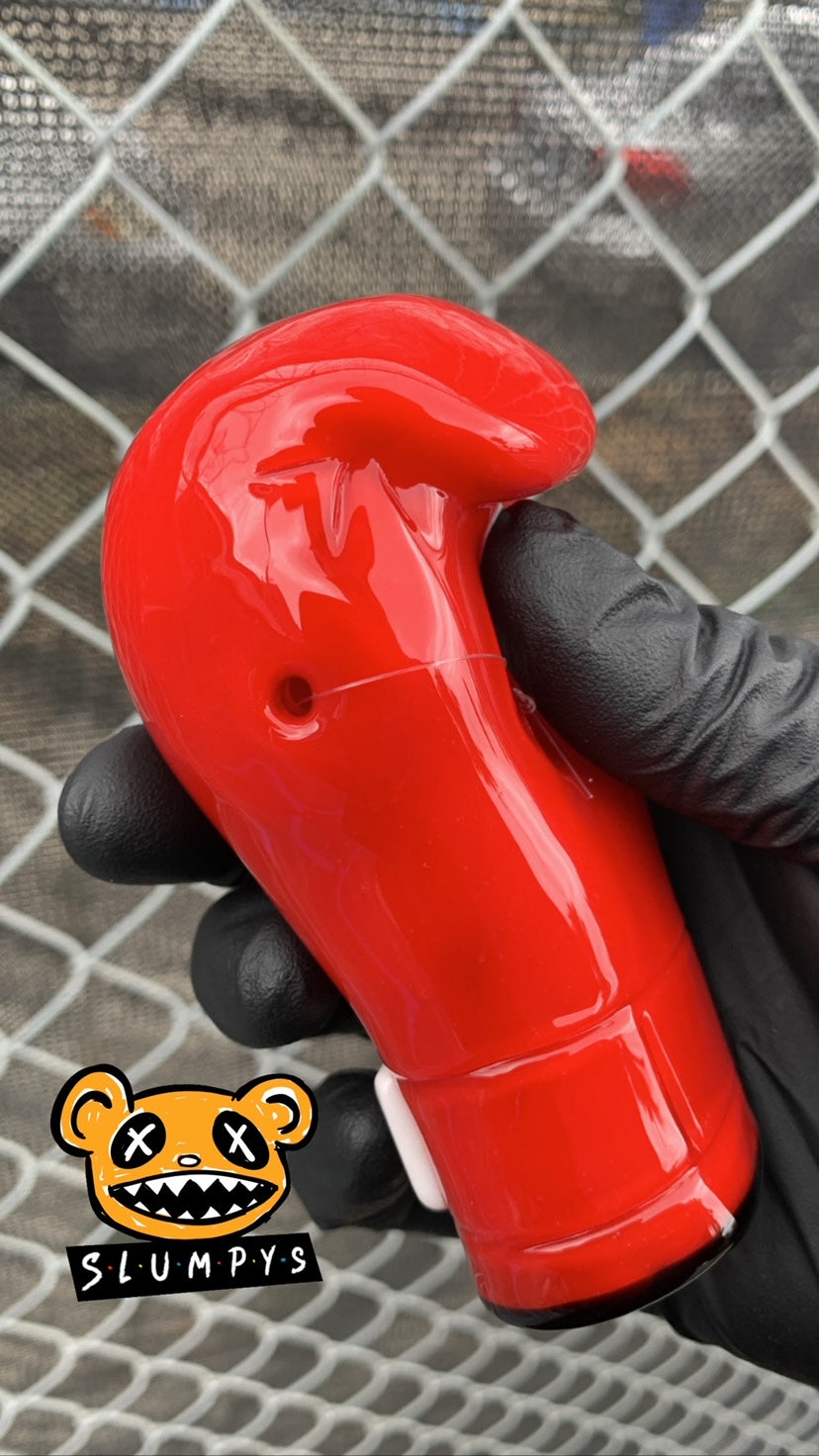 Tyson 2.0 - Red Boxing Glove 5.5" Hand Pipe