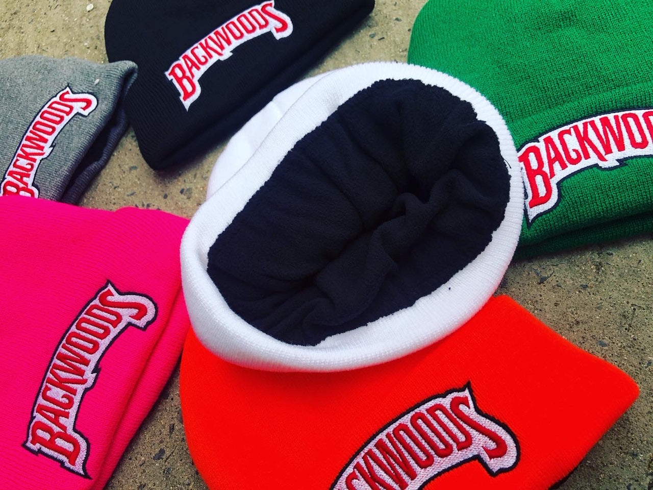 Backwoods Beanies W/ Thick Fleece Lining