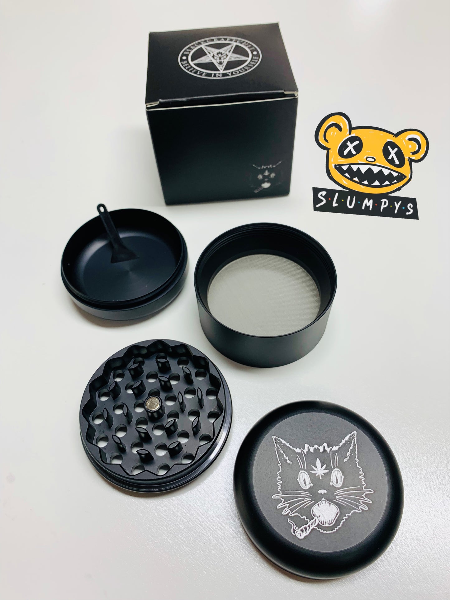 Black Craft Cult - Black Cat 4pc Grinder