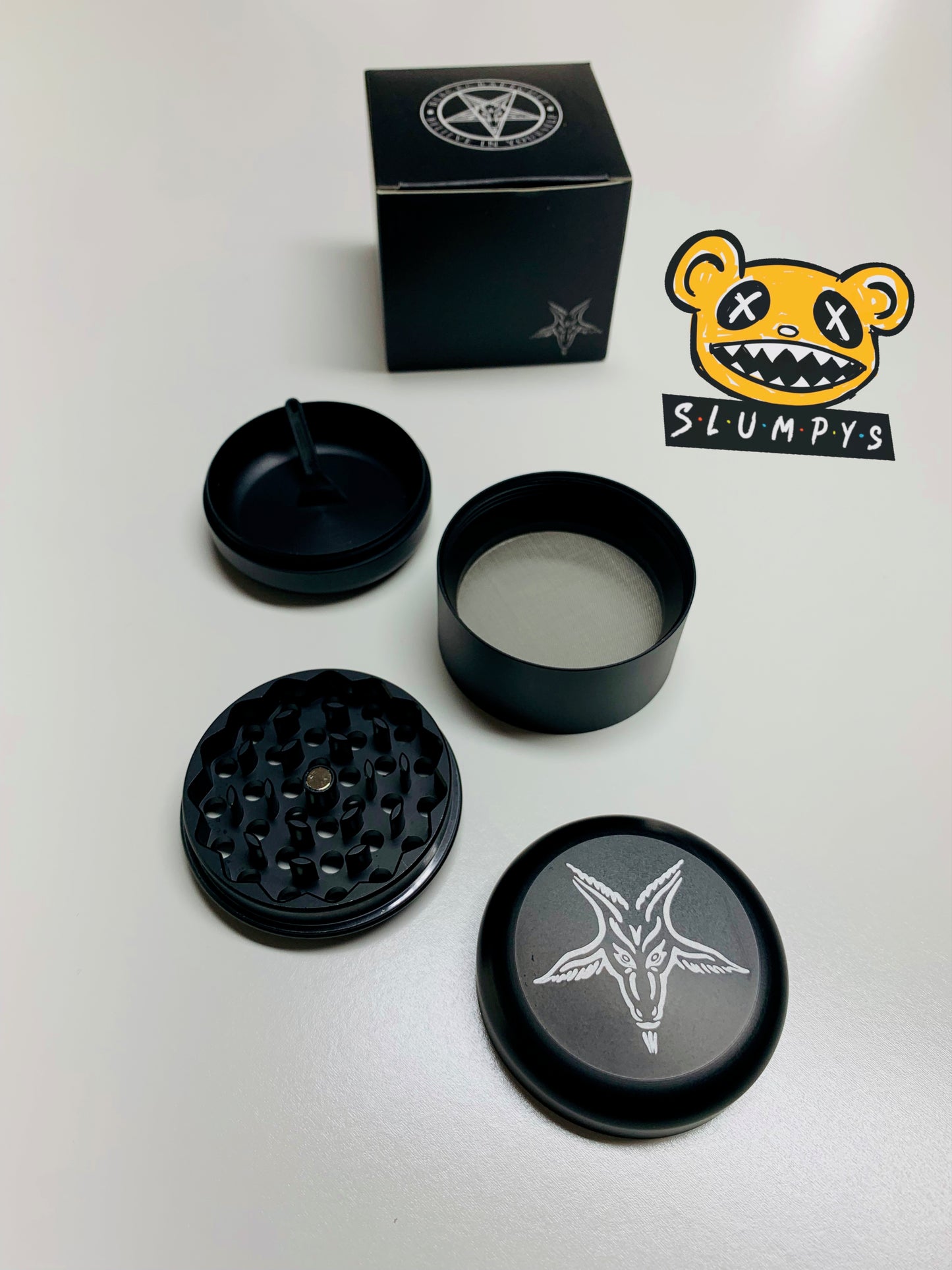 Black Craft Cult - Goat Head 4pc Grinder