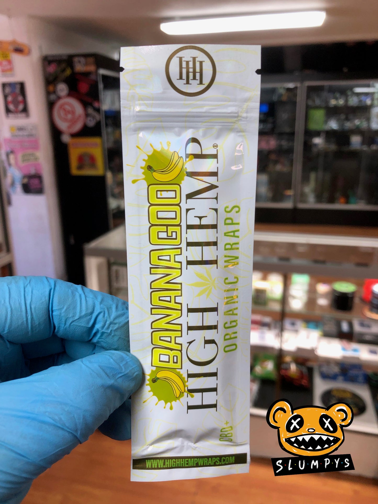 High Hemp  Wraps - Banana Goo 2pk