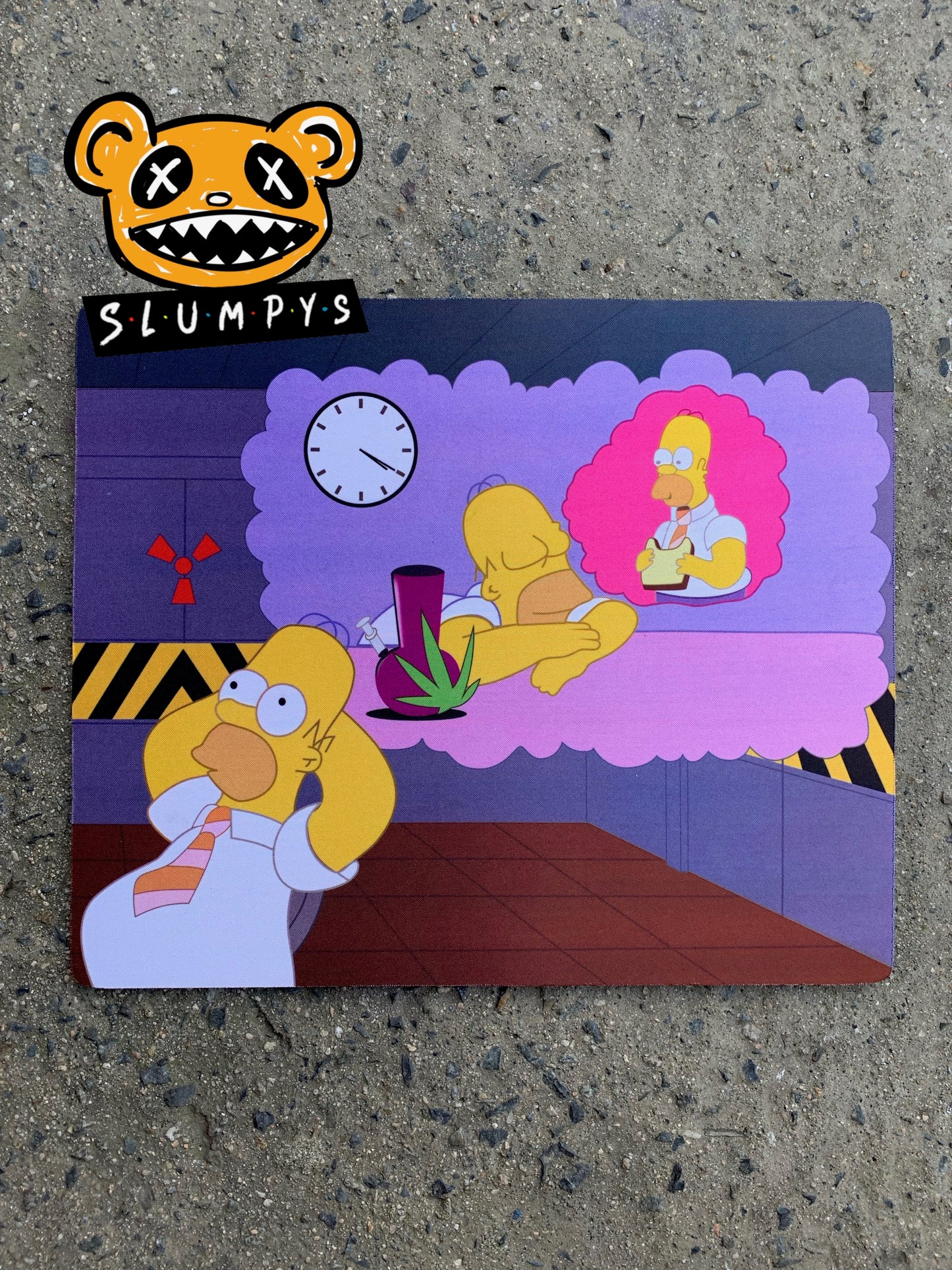 Homer Daydreaming - Dab Mat