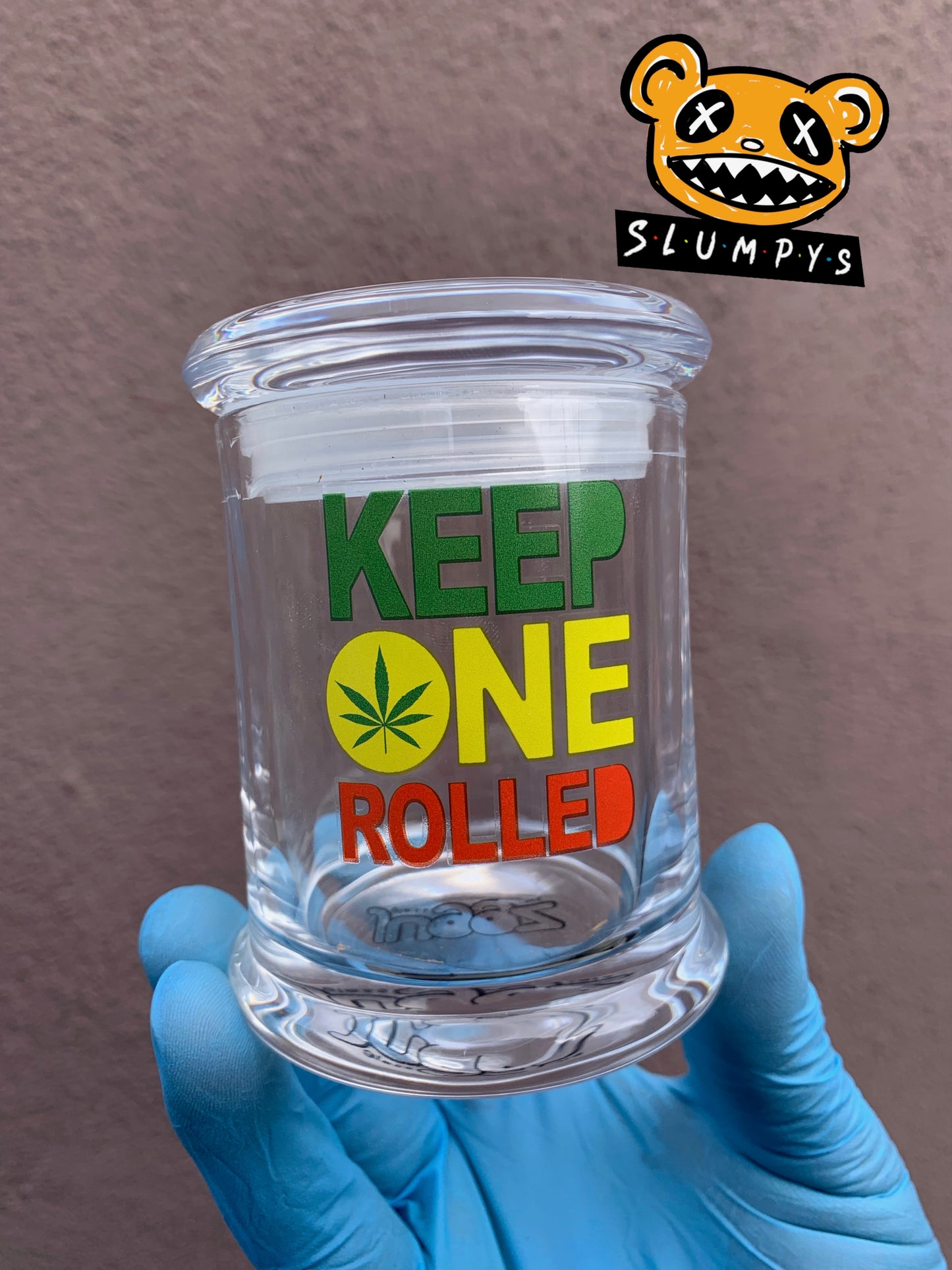 Juggz Glass Jars - Keep One Rolled B Cup Jar