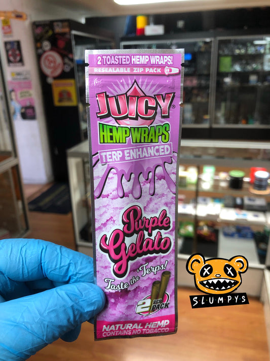 Juicy Hemp Wraps - Purple Gelato