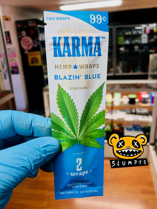 Karma Wraps -Blazin Blue