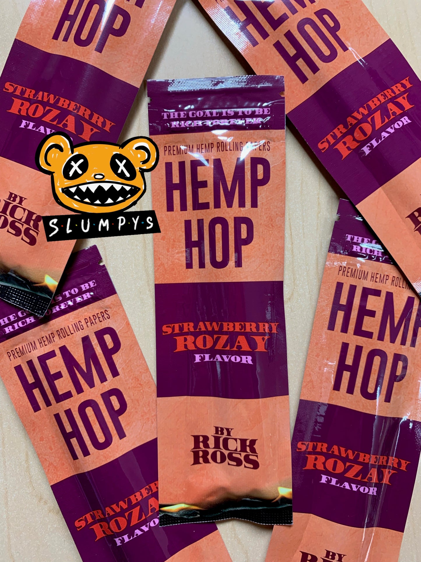 Hemp Hop Wraps - Strawberry Rozay