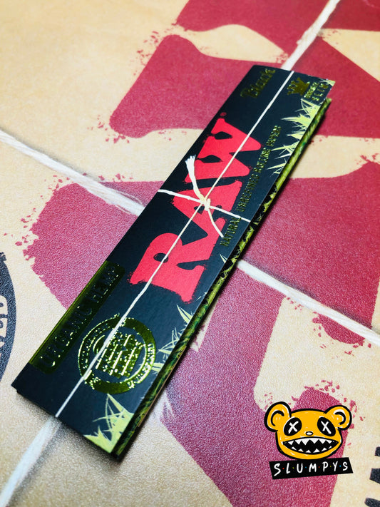 RAW - Black Organic Hemp King Size Papers