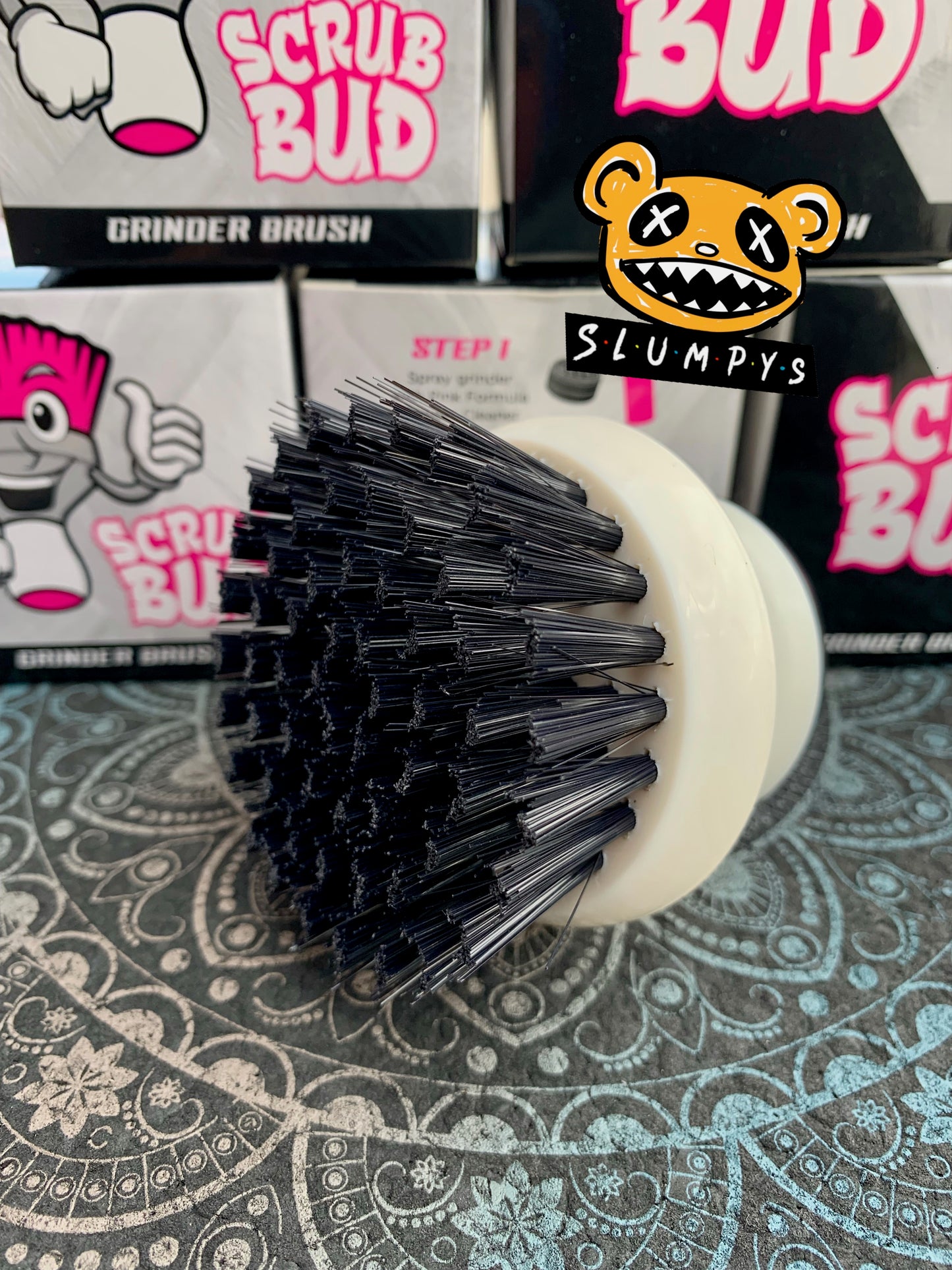 Pink Formula - Scrub Bud (Grinder Brush)