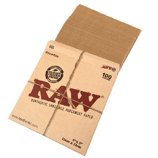 RAW - Parchment Paper 5" × 5" 13cm × 13cm