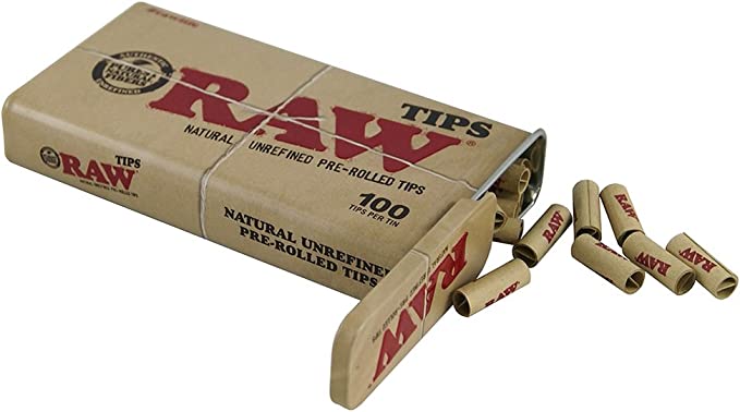 RAW - 100 Tip Tin