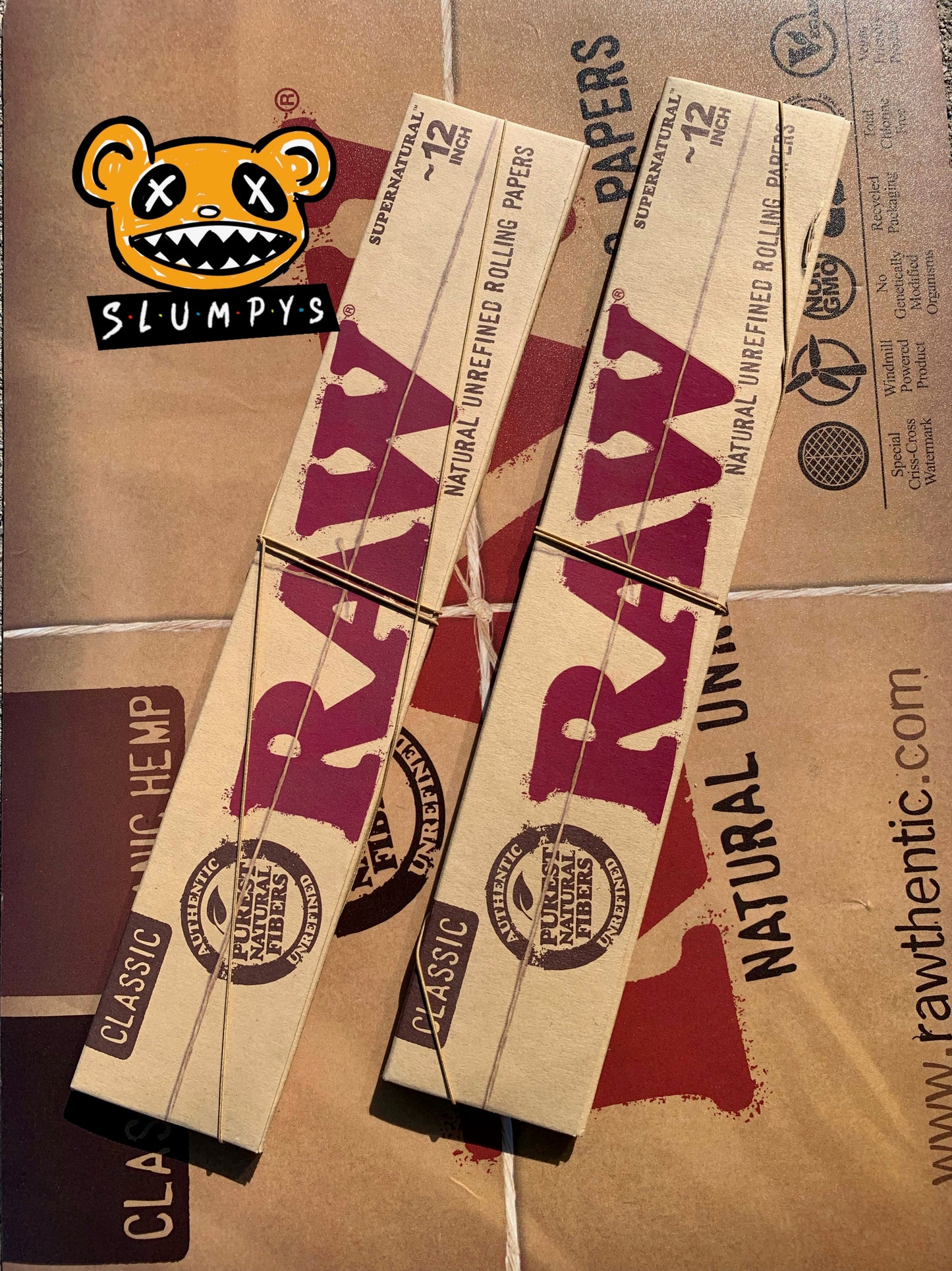 RAW - Supernatural 12inch Rolling Papers