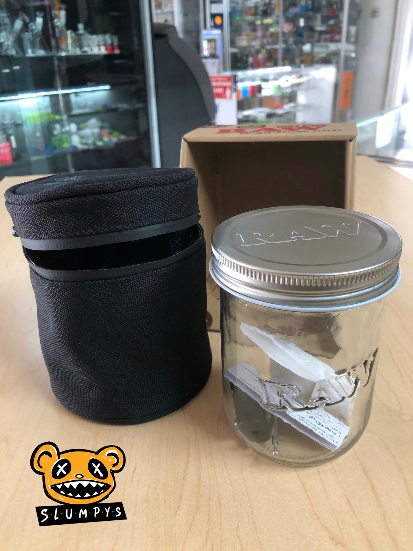 RAW - Smell Proof Cozy & Jar 16oz