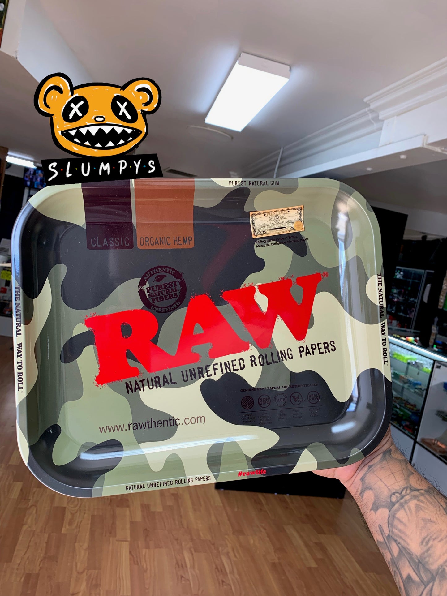 RAW - Large (Camo) Tray