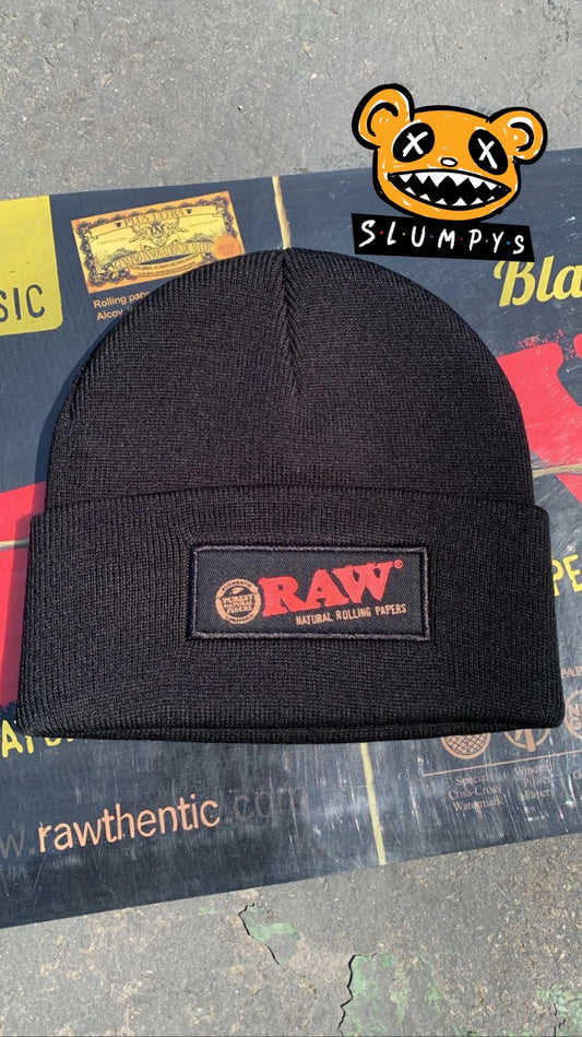 RAW - Black Beanie