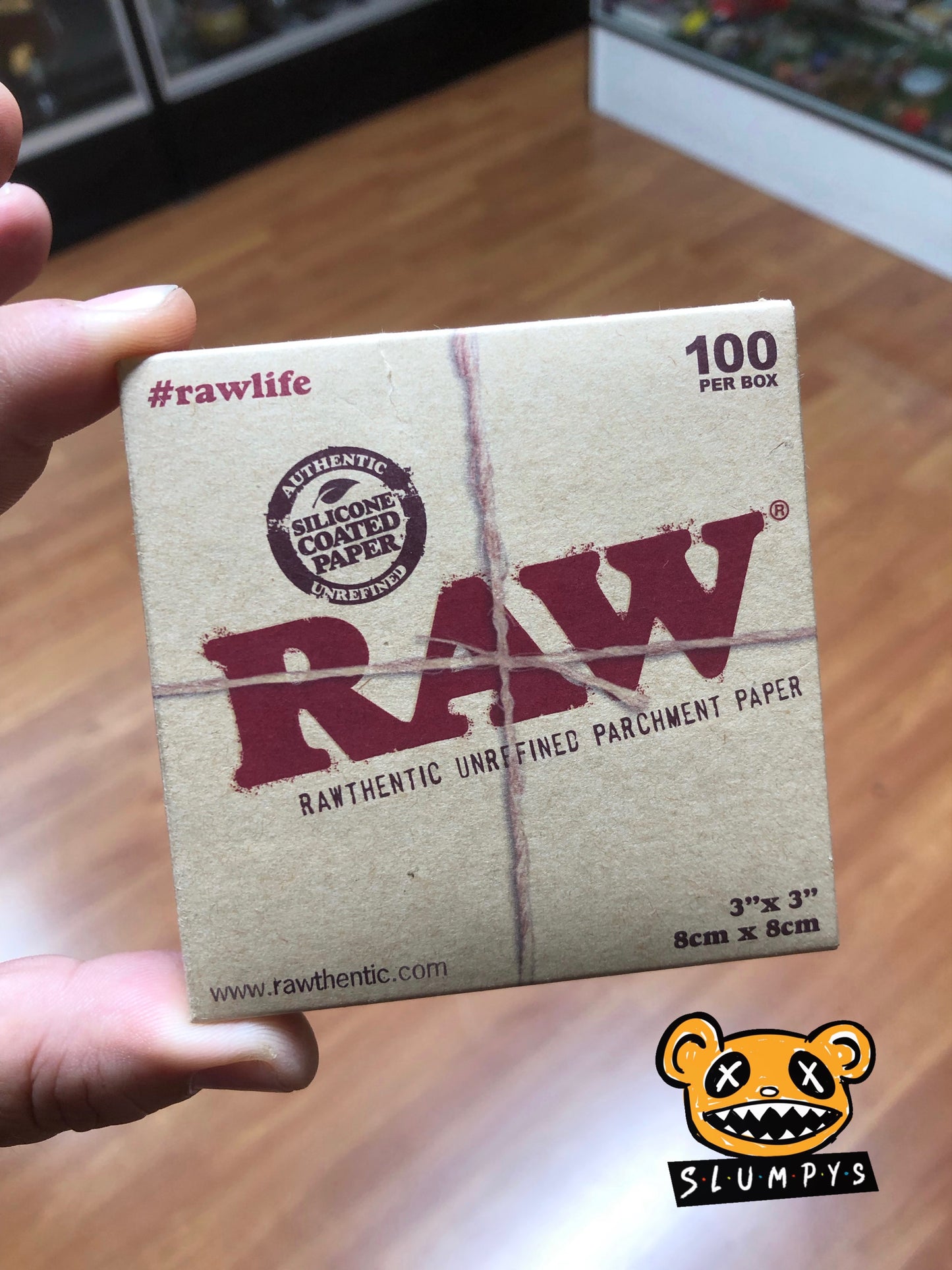 RAW - Parchment Paper 3"× 3"