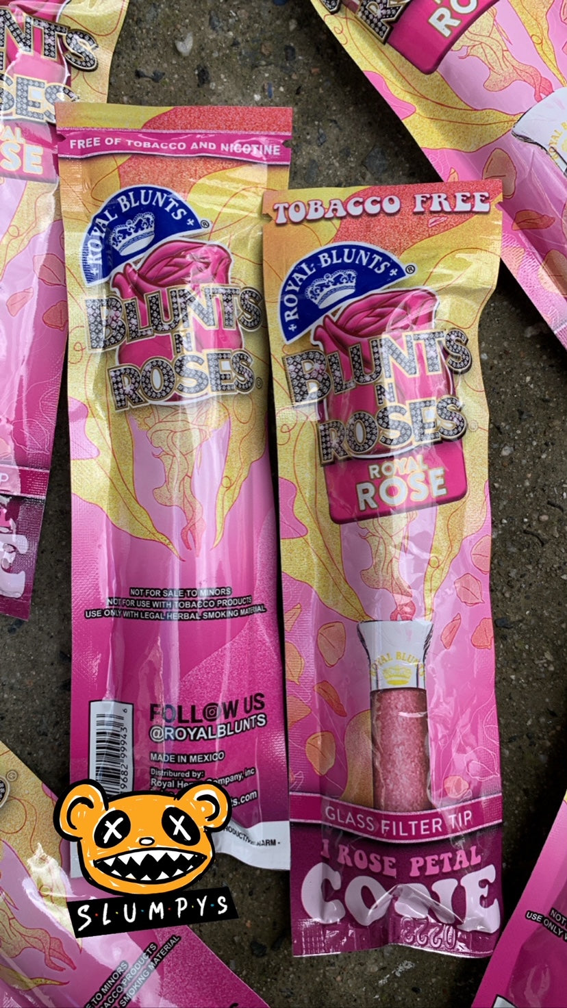 Royal Blunts - Blunts N Roses - Rose Petal Cone (With Glass Tip)