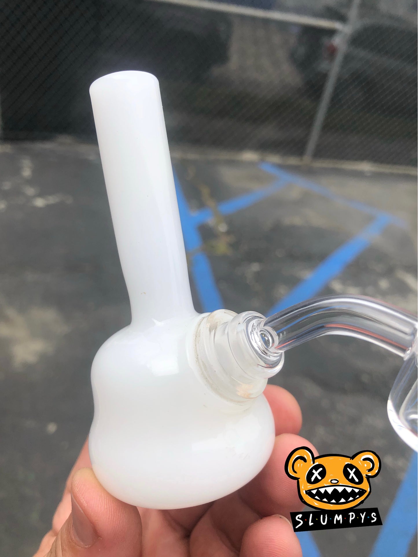 Yo Dabba Dabba - White 4" Mini Rig