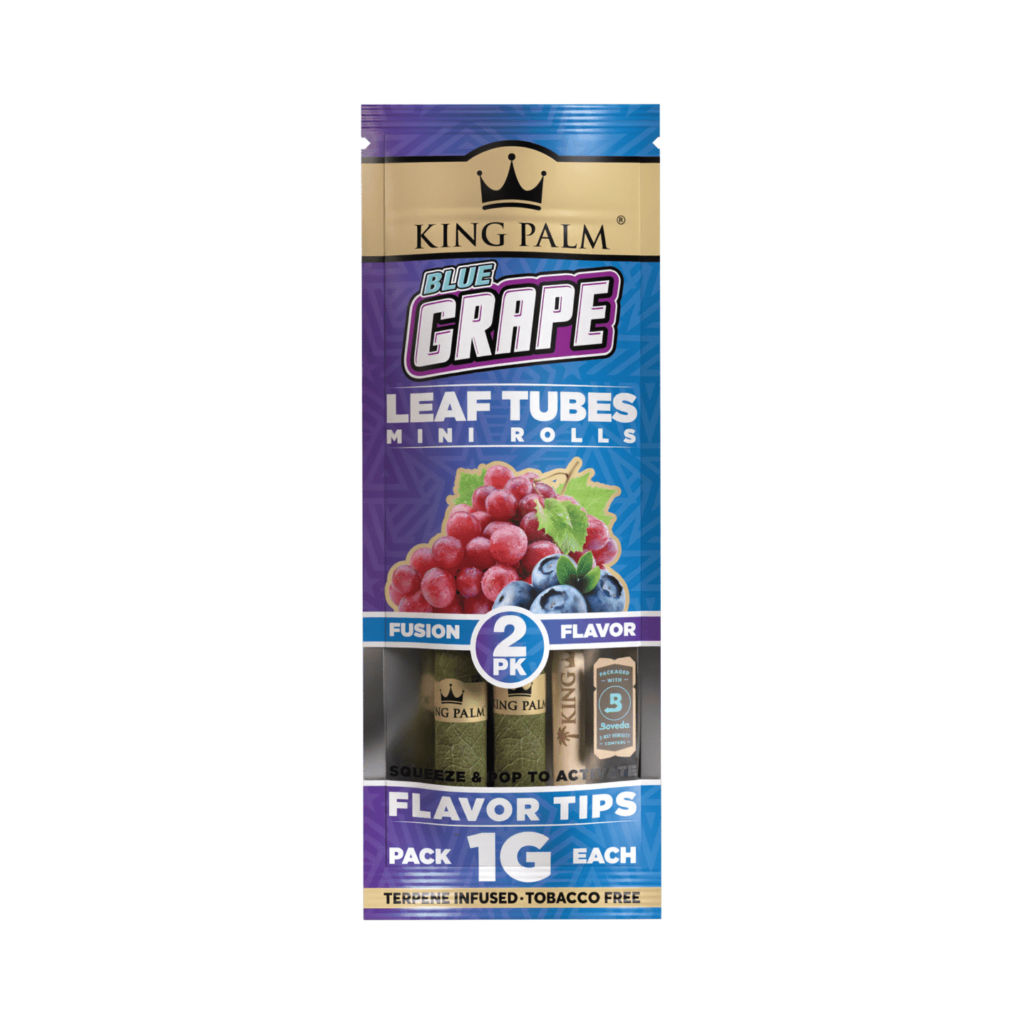 King Palm - Blue Grape Mini 2pk