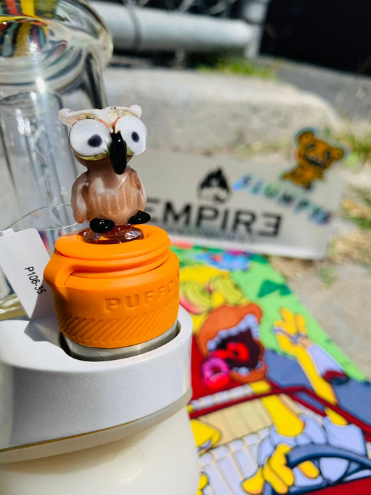 Puffco Peak Pro Owl Oculus Carb Cap - Empire Glassworks