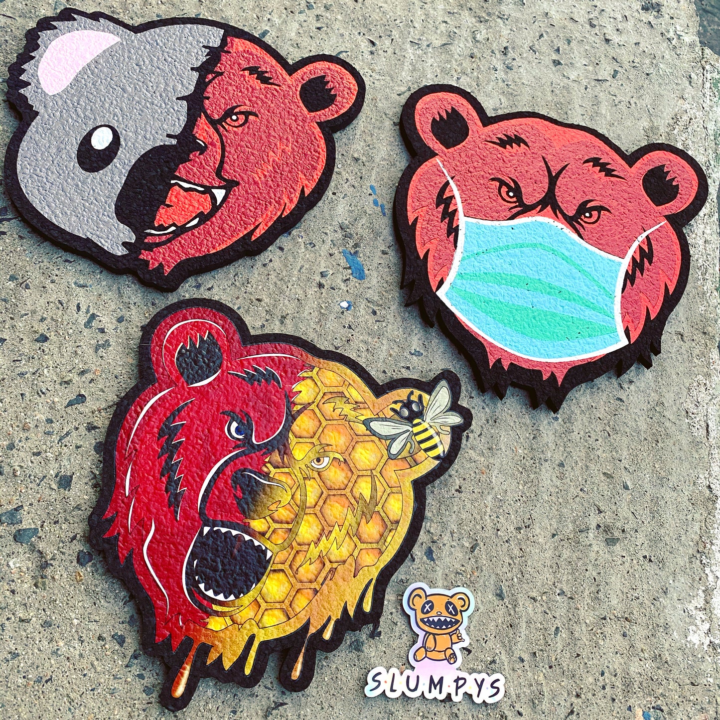 Bear Quartz X Mood Mats dab mats