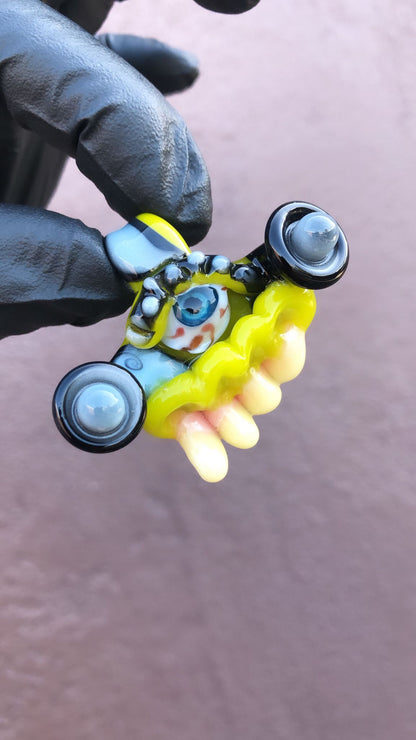 Alooph Glass - 3 Color Cyclops Biter Pendant