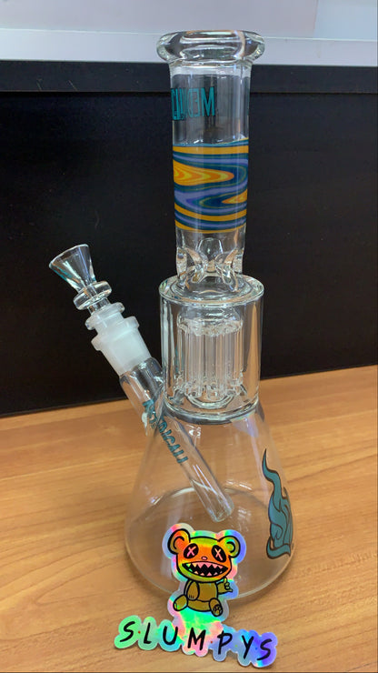 Medicali Reversed 10” 8-tree Beaker