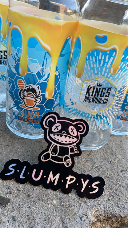 Huni Badger X Kings Brewing Co 16oz LE Glass