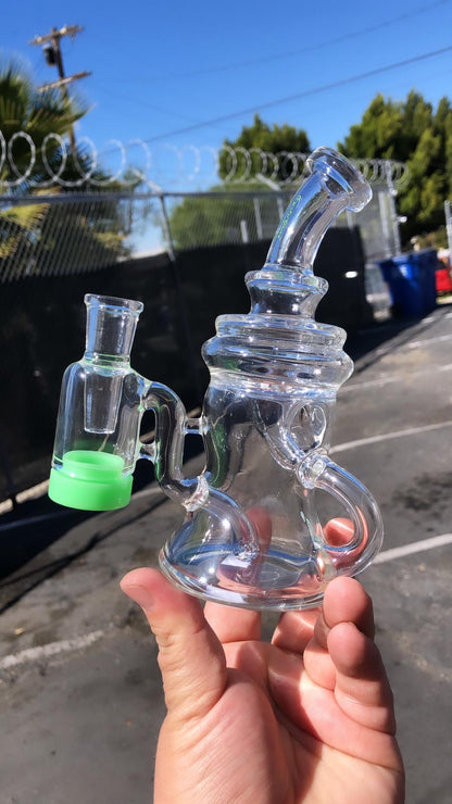 Crystal Glass Recycler with Reclaim Catcher