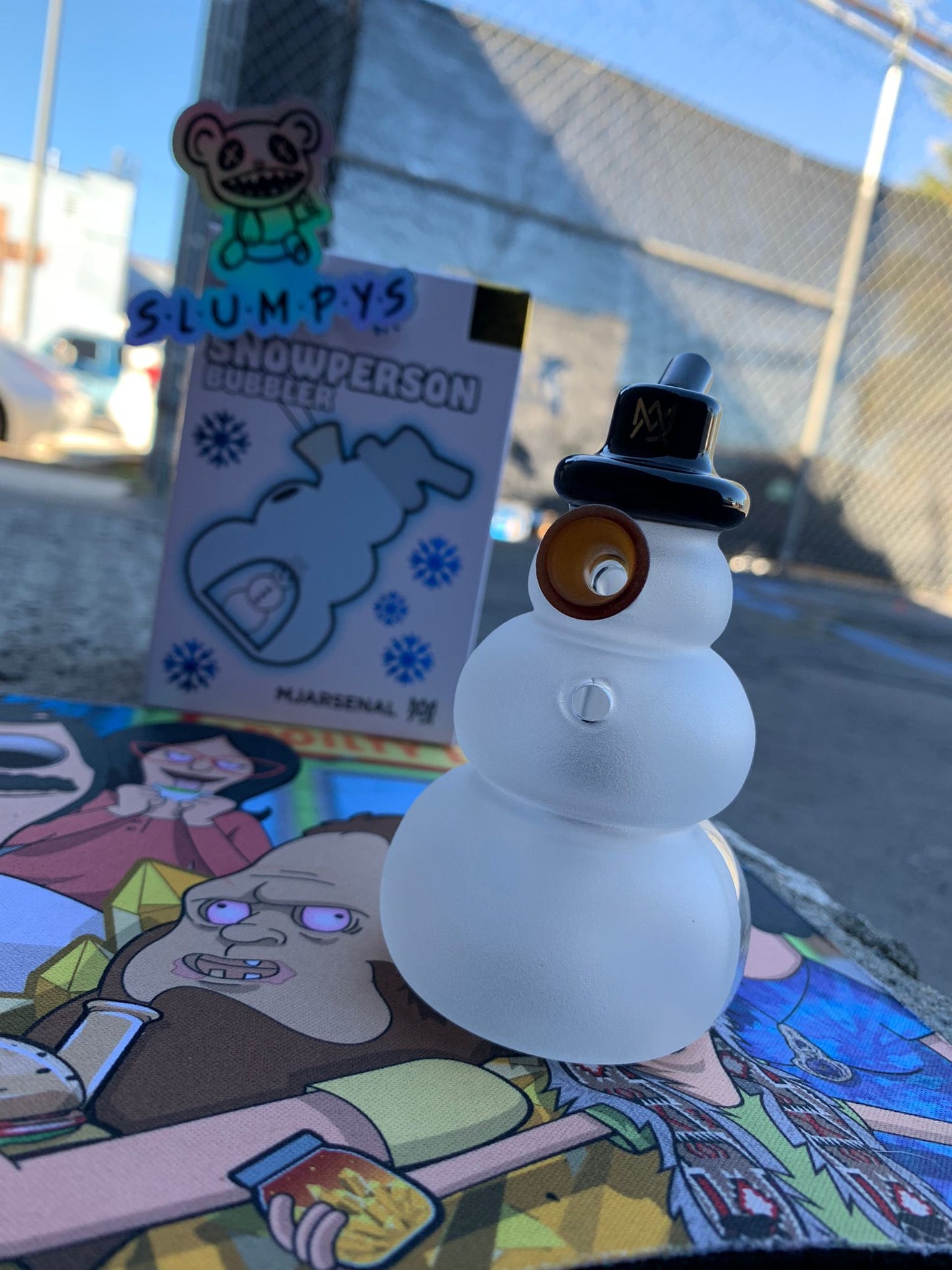 Mj Arsenal -  Snowperson Cone/Blunt Bubbler LE 2021