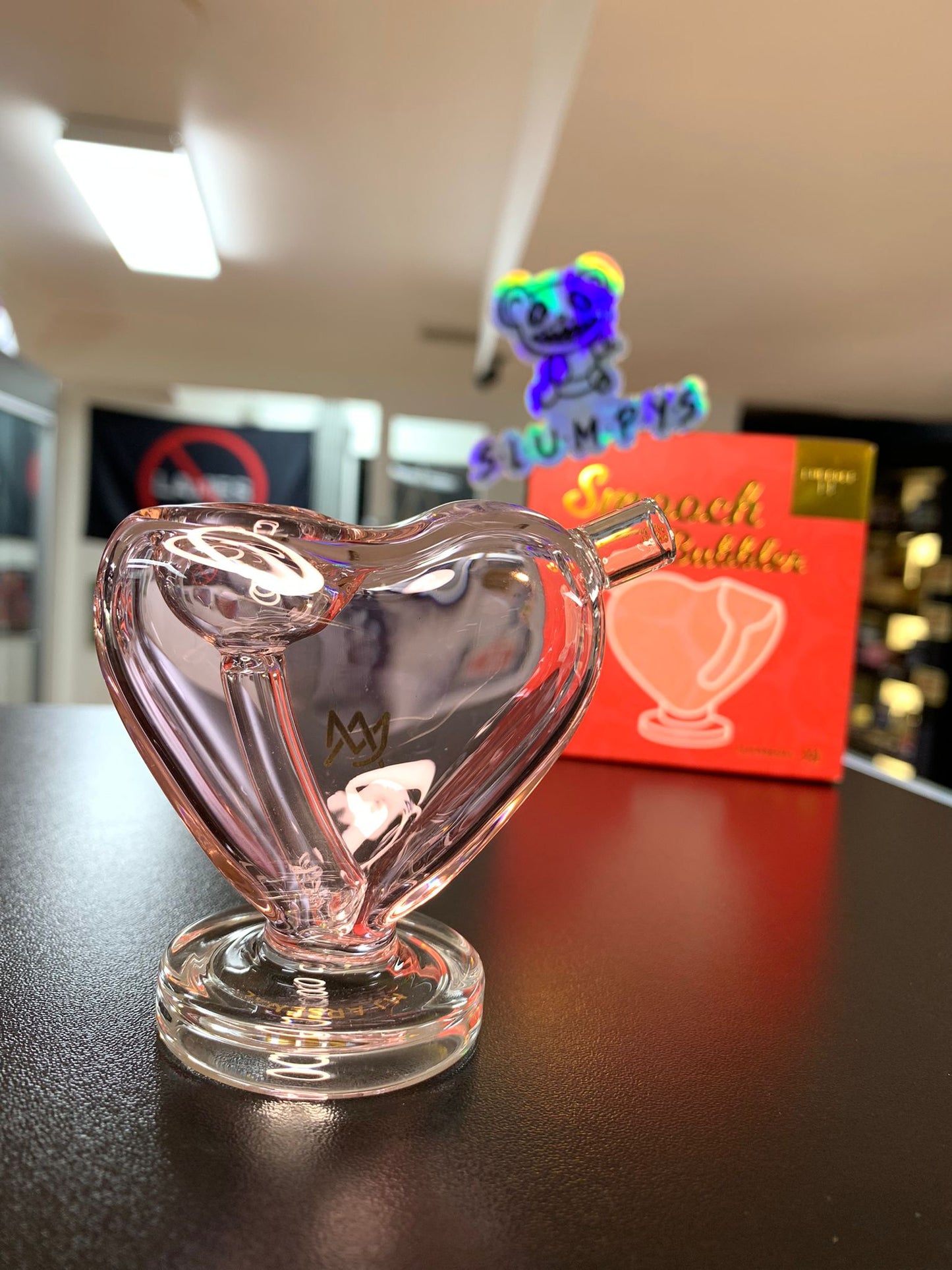 Mj Arsenal - Smooch Herb Bubbler (Valentines 2022 Collection)