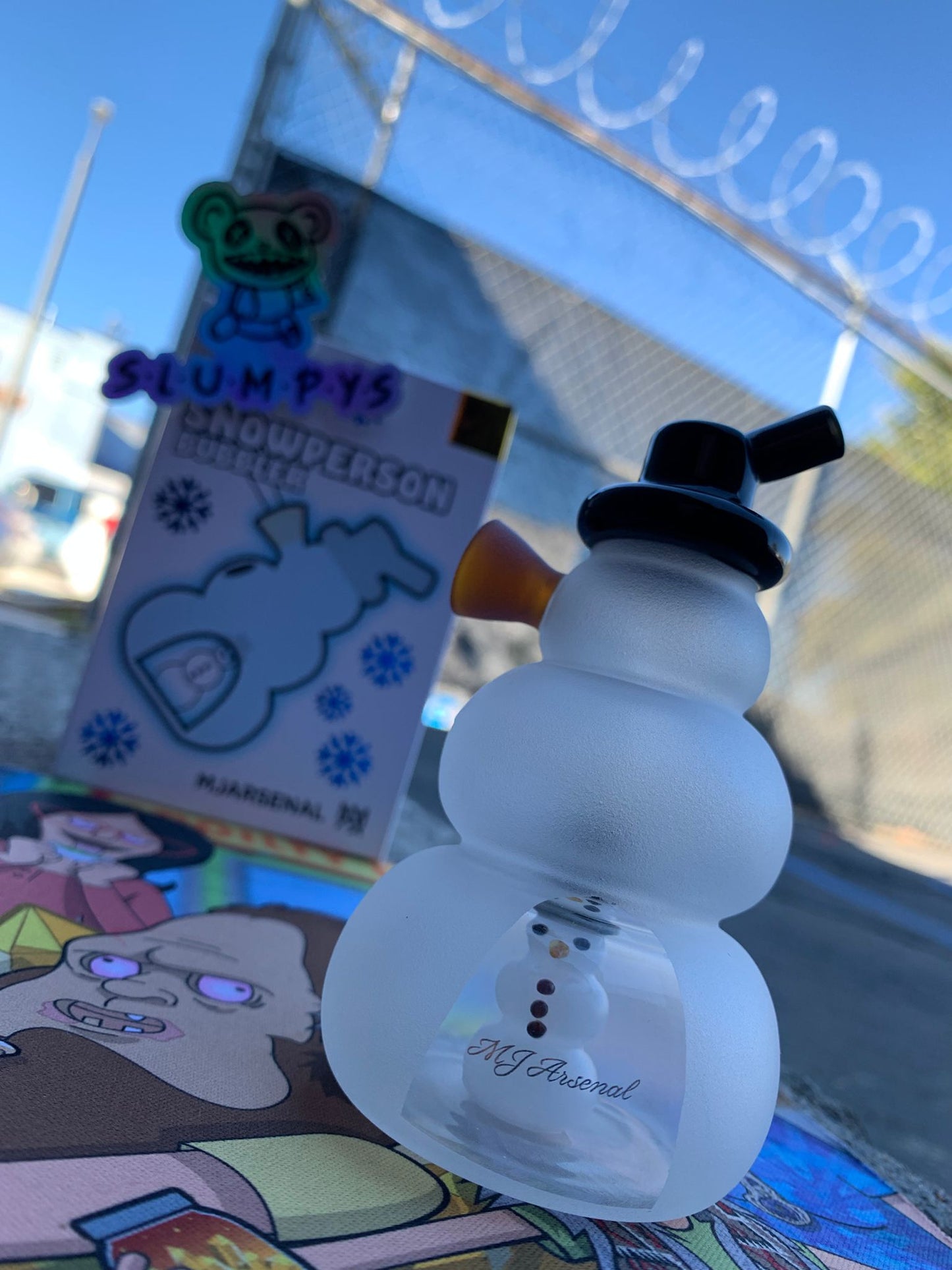 Mj Arsenal -  Snowperson Cone/Blunt Bubbler LE 2021