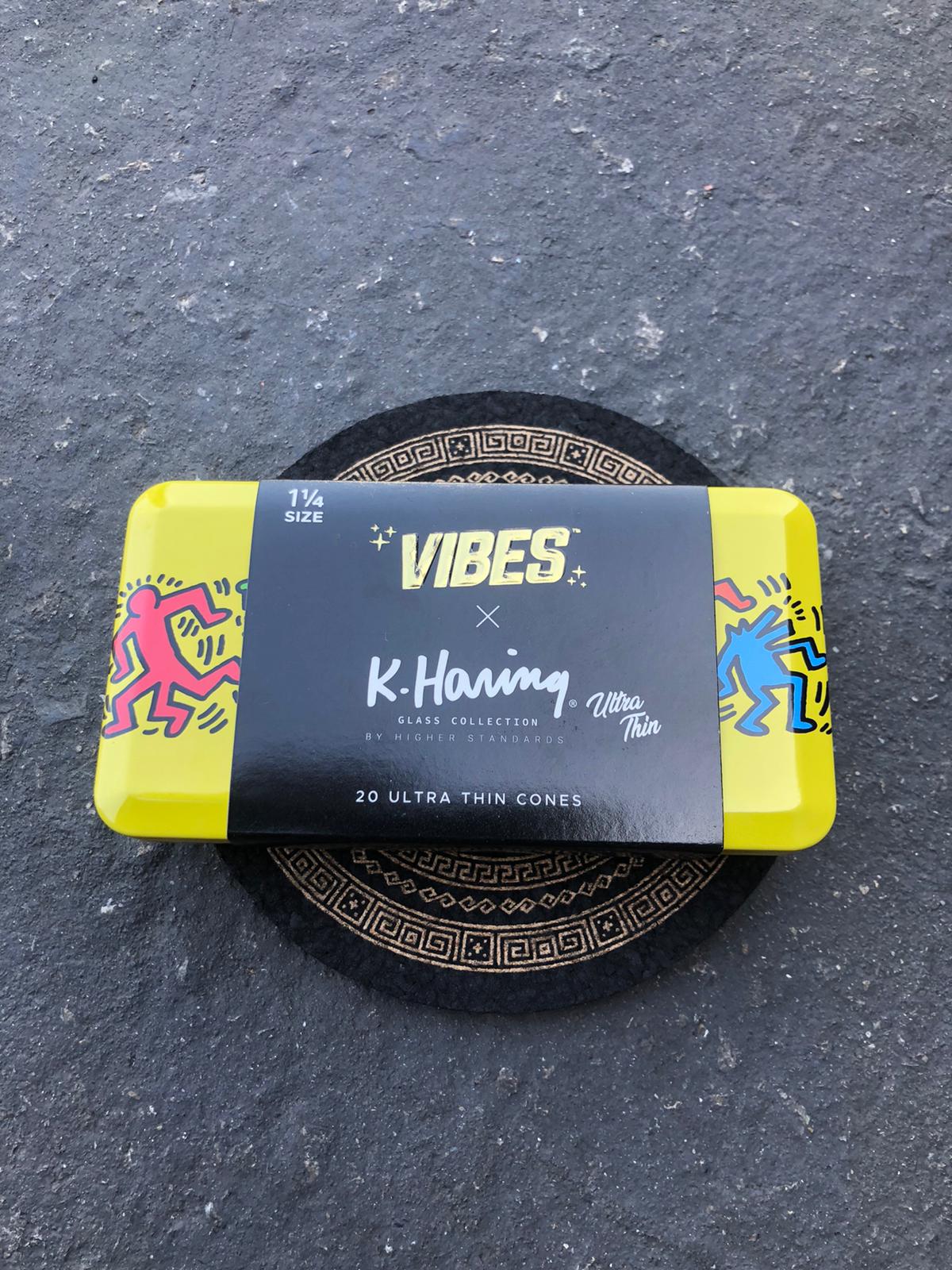 Vibes X Keith Haring Collectible Case with Ultra Thin Cones