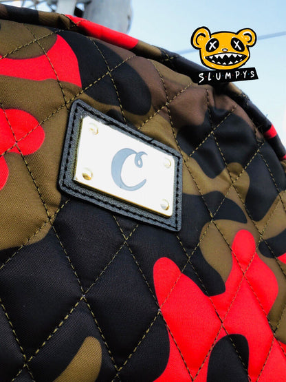 Cookies - V3 Quilted Backpack (Red Camo)