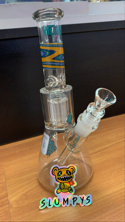 Medicali Reversed 10” 8-tree Beaker